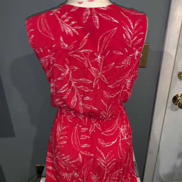 PRINTED OLD NAVY MAXI DRESS SZ LARGE - Picture 5 of 7